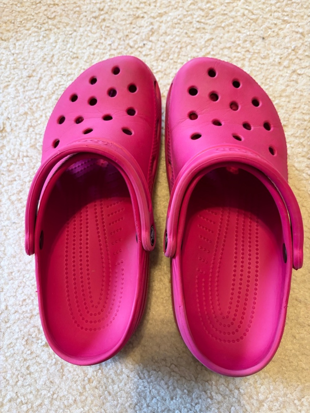 CROCS Kids Hot Pink Classic Clog